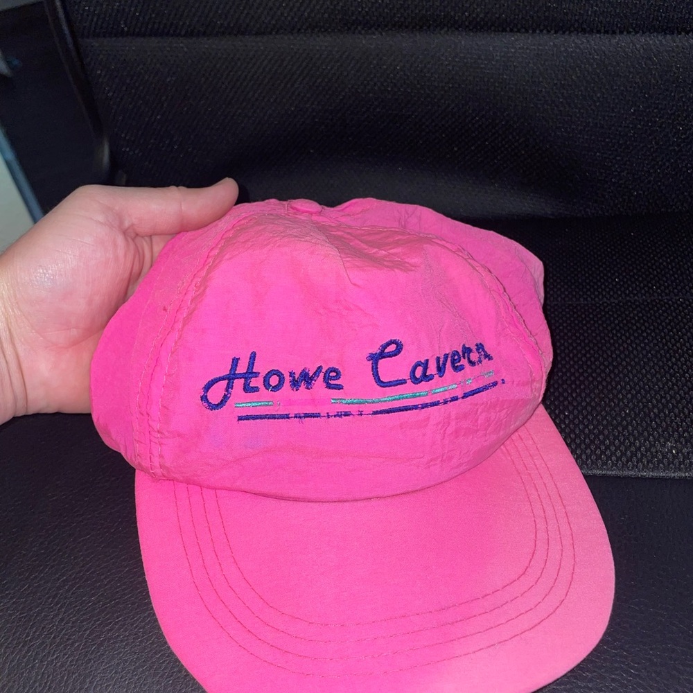 Vintage Pink nylon hat